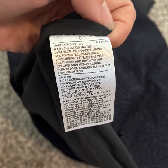 🍂Navy Banana Republic skirt I NWT - Picture 6 of 6